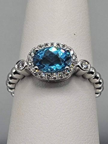 Colored Stone Rings  -  Women'