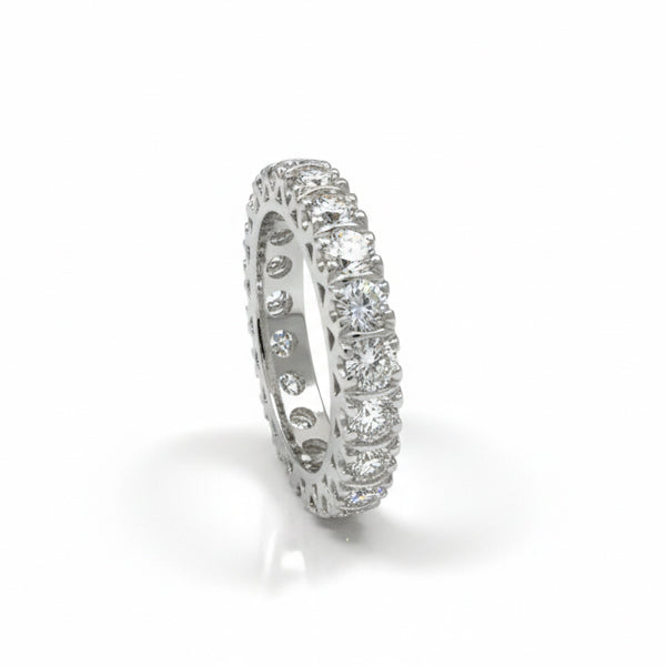 Diamond Wedding Bands  -  Women'