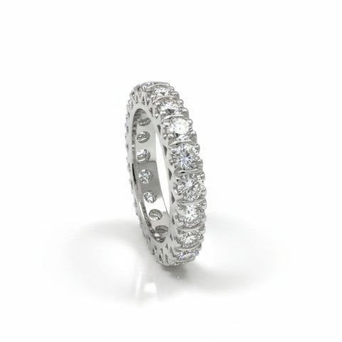 Diamond Wedding Bands  -  Women'