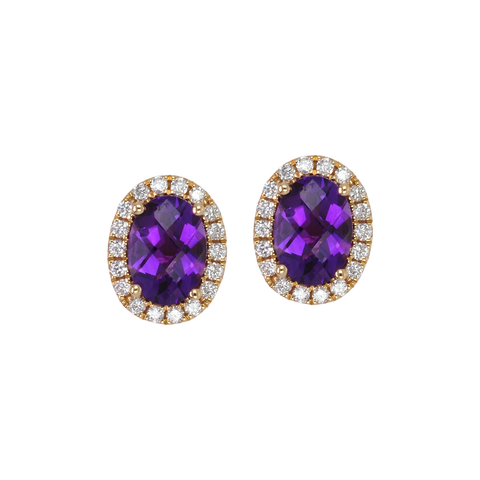 Colored Stone Earring