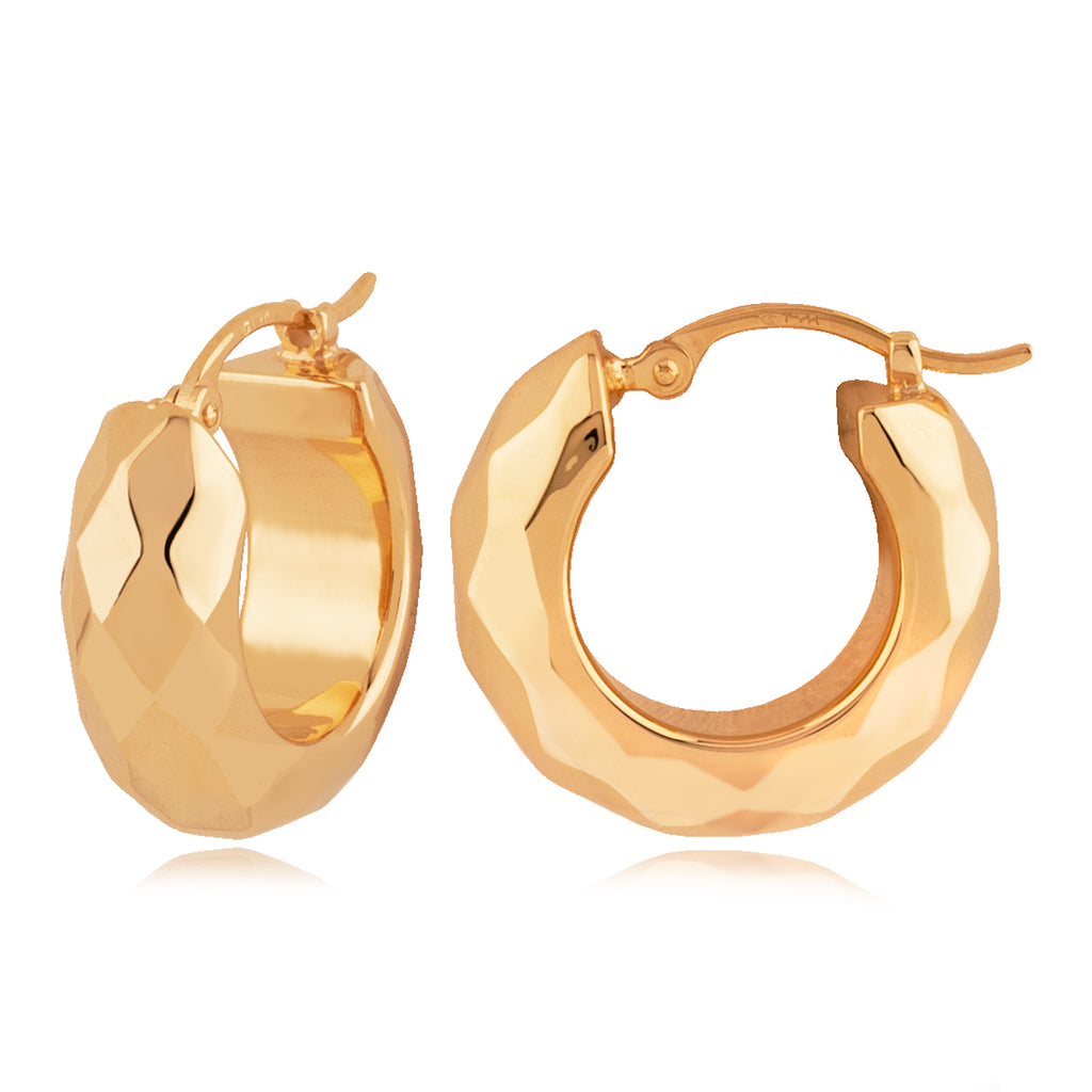 Precious Metal (No Stones) Earring
