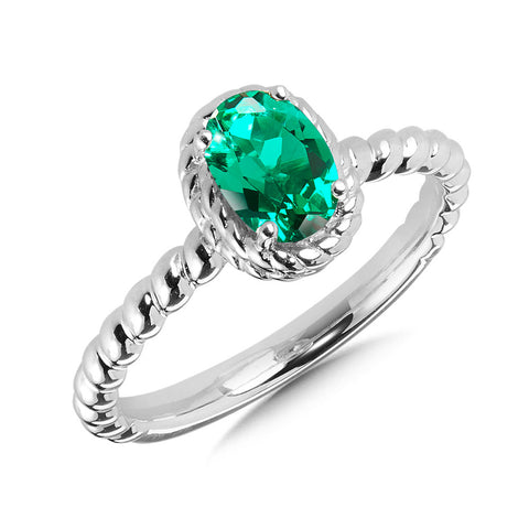 Silver Stone Ring