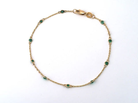 Colored Stone Bracelet