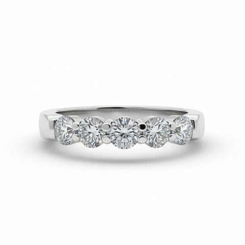 Diamond Wedding Bands  -  Women'