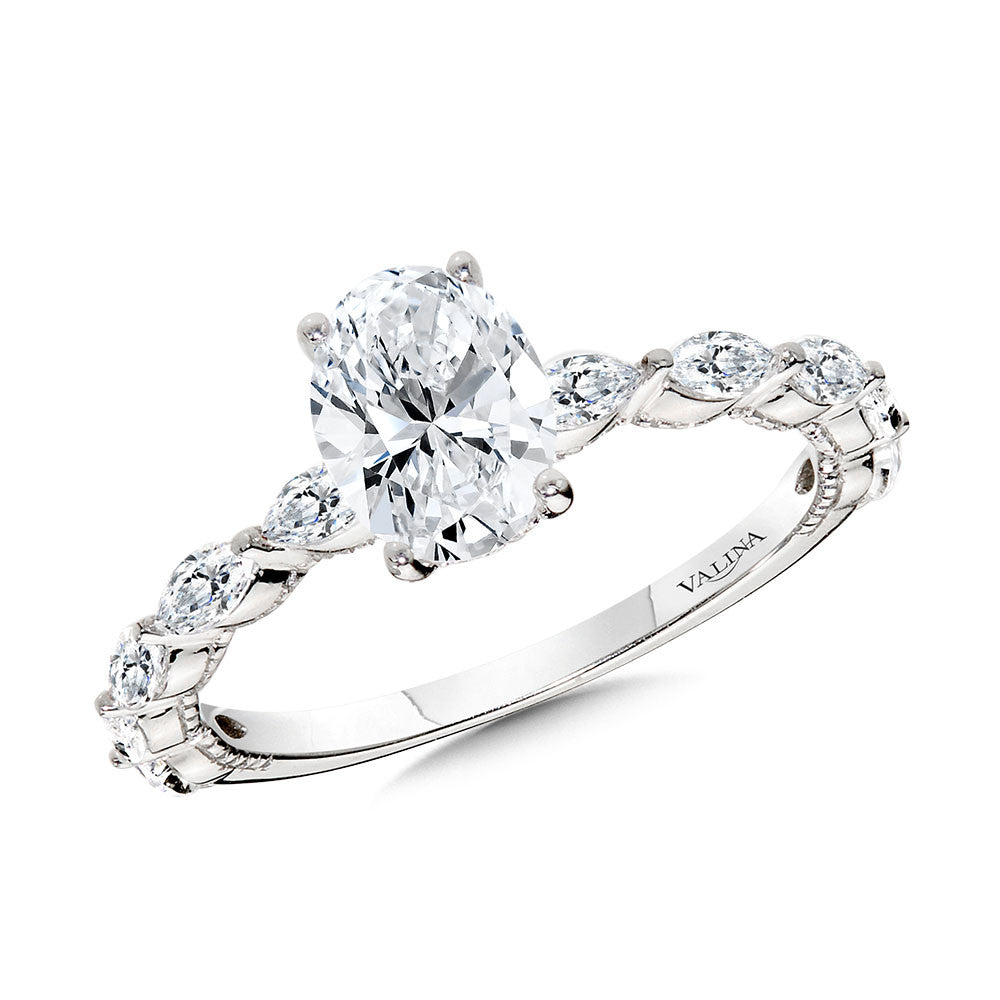 Diamond Semi-Mount Ring