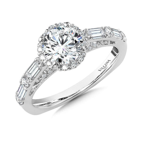 Diamond Semi-Mount Ring