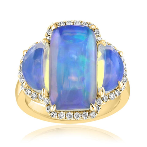Colored Stone Rings  -  Women'