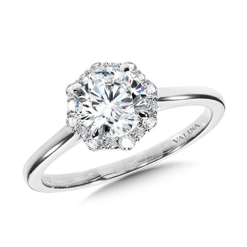 Diamond Semi-Mount Ring