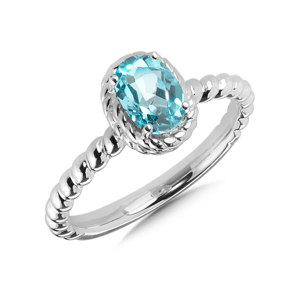 Silver Stone Ring
