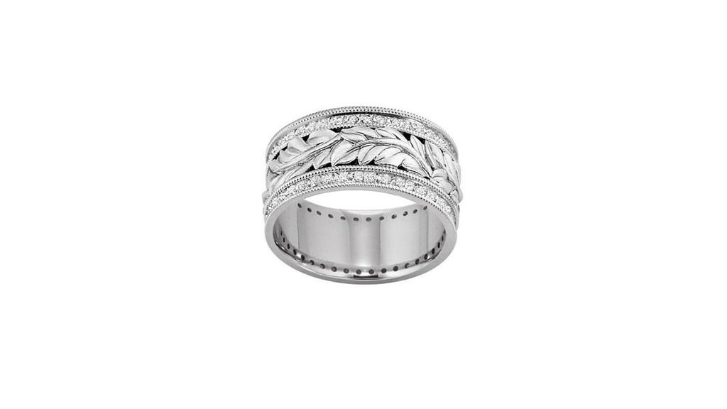 Diamond Wedding Bands  -  Women'
