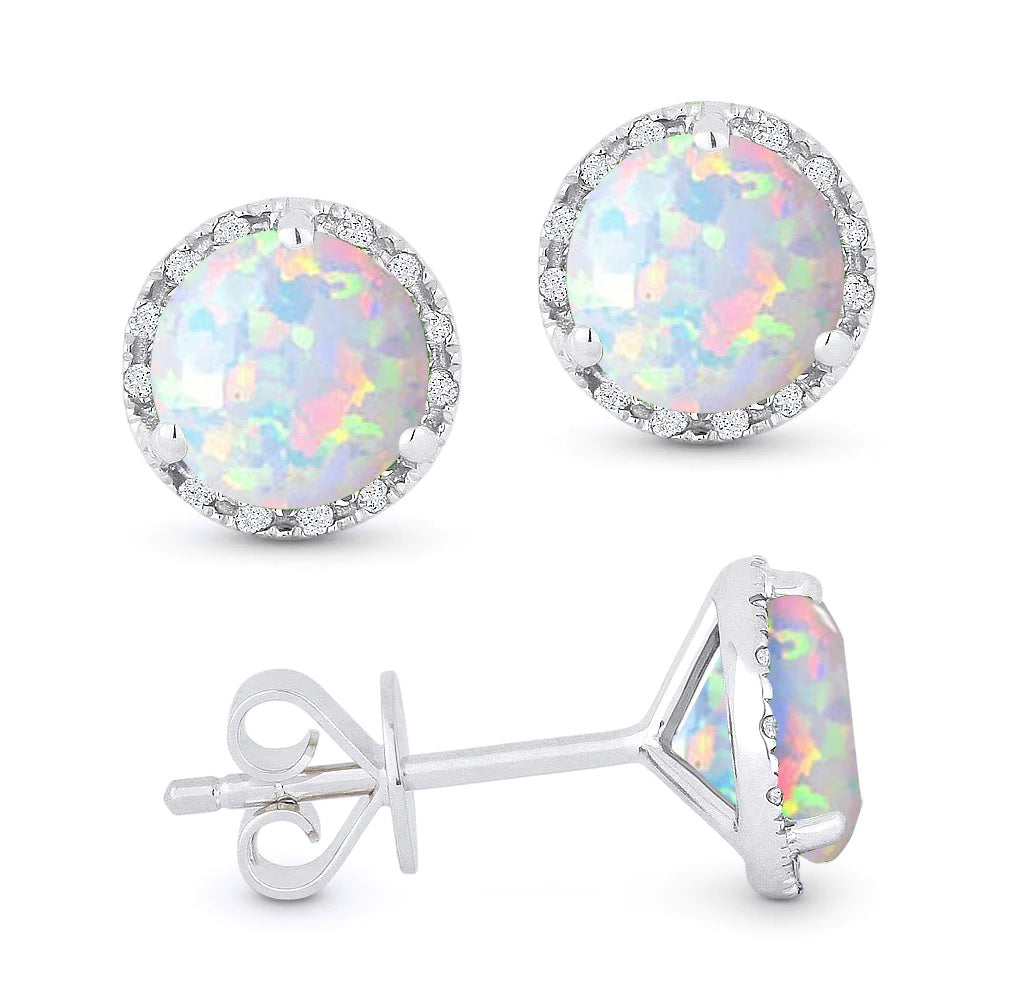 Colored Stone Earring