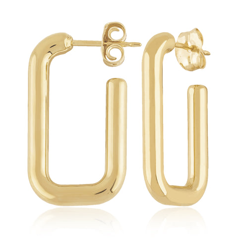 Precious Metal (No Stones) Earring