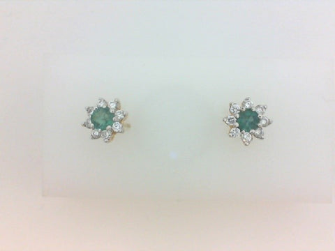 Colored Stone Earring
