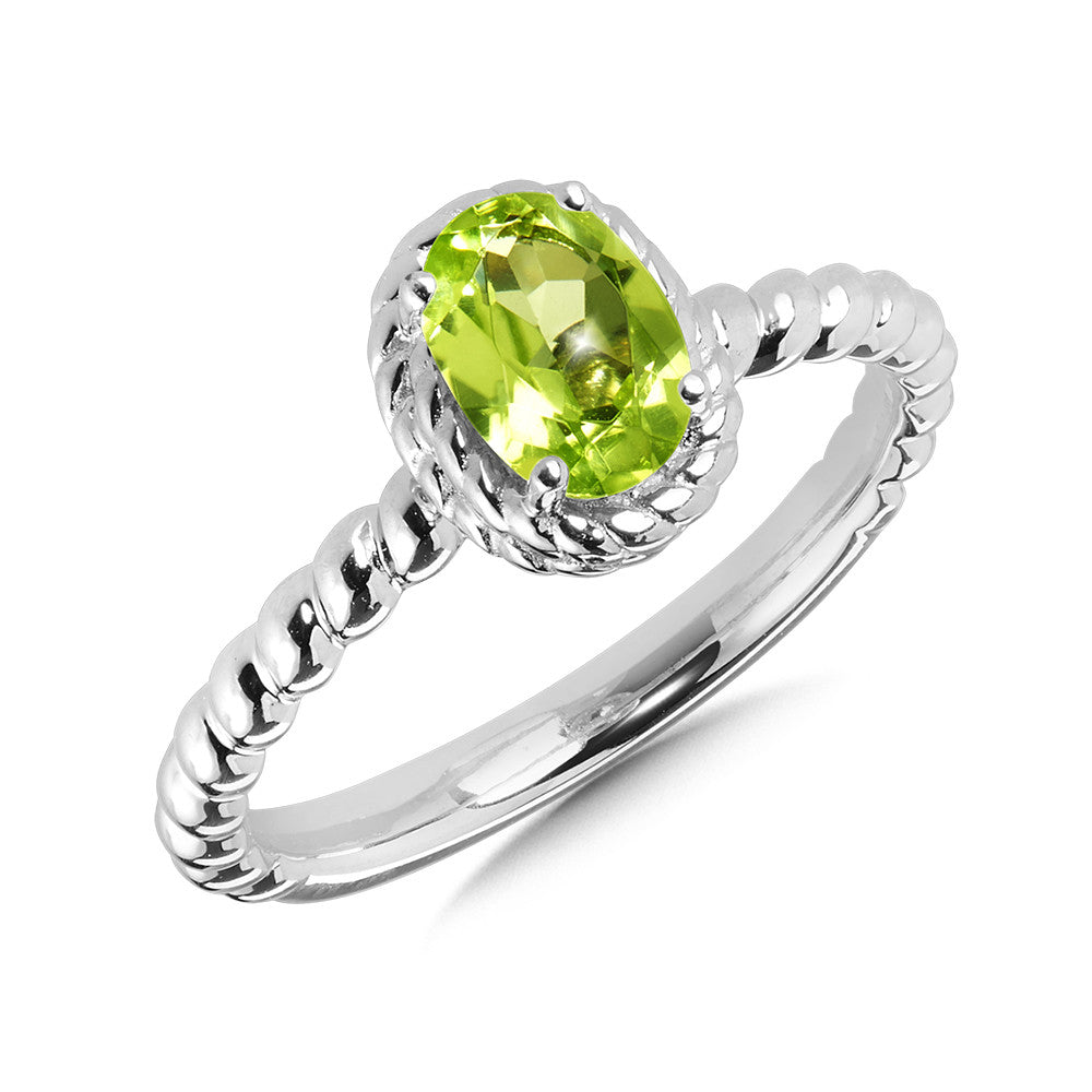 Silver Stone Ring