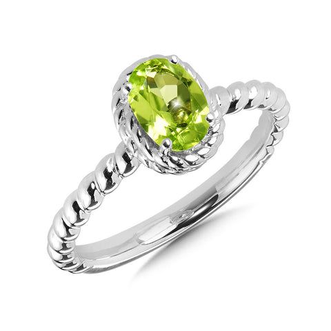 Silver Stone Ring