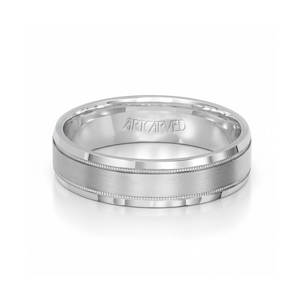 Precious Metal (No Stones) Wedding Bands  -  Women'