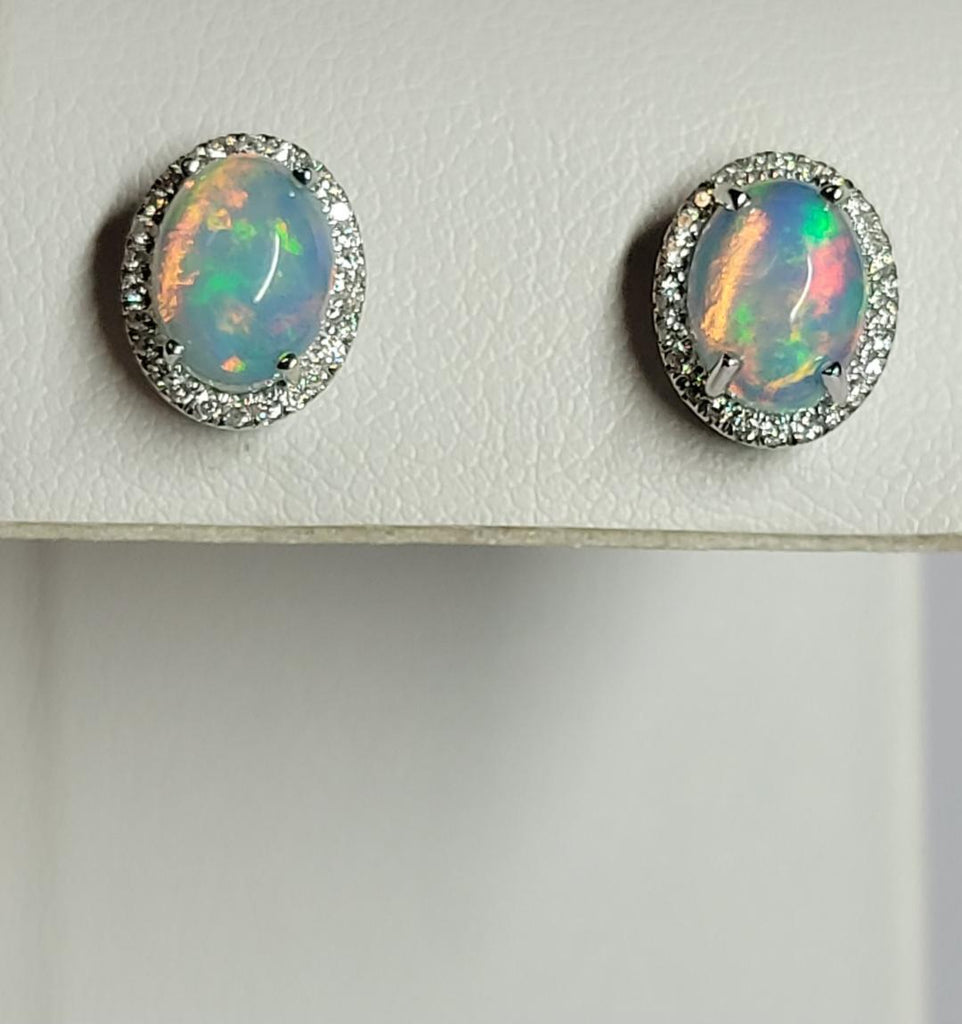 Colored Stone Earring