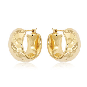 Precious Metal (No Stones) Earring