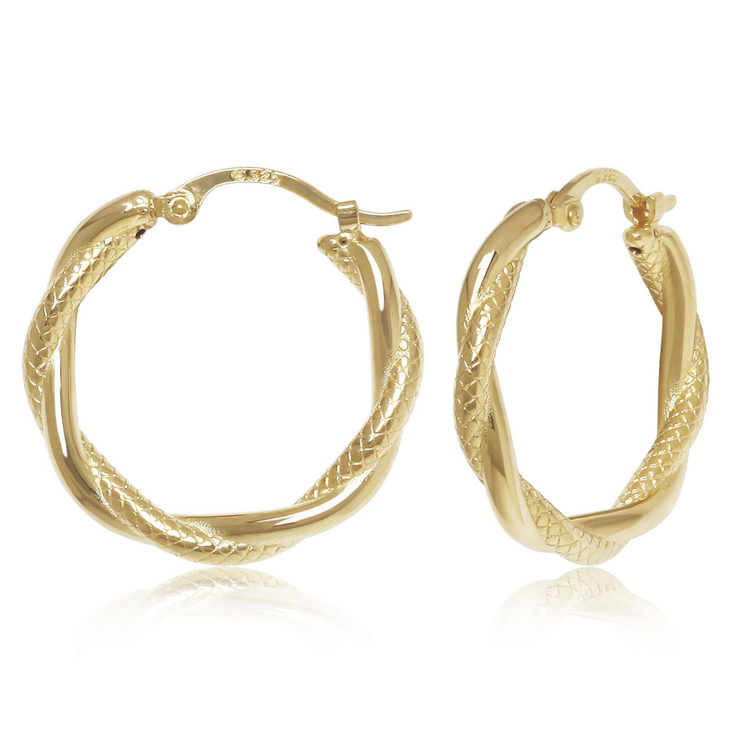 Precious Metal (No Stones) Earring