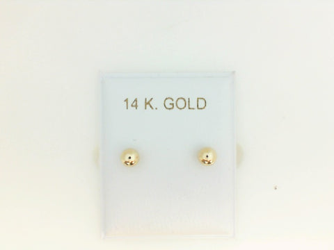 Precious Metal (No Stones) Earring