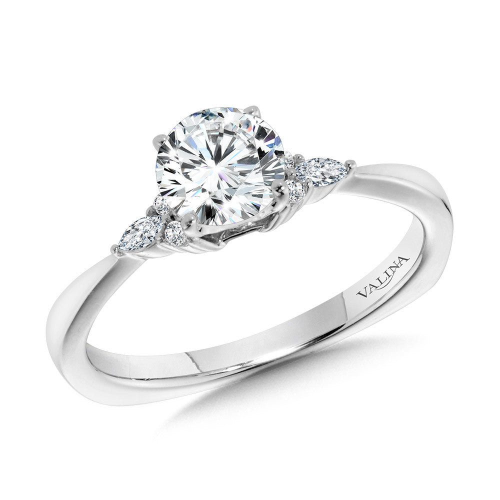 Diamond Semi-Mount Ring