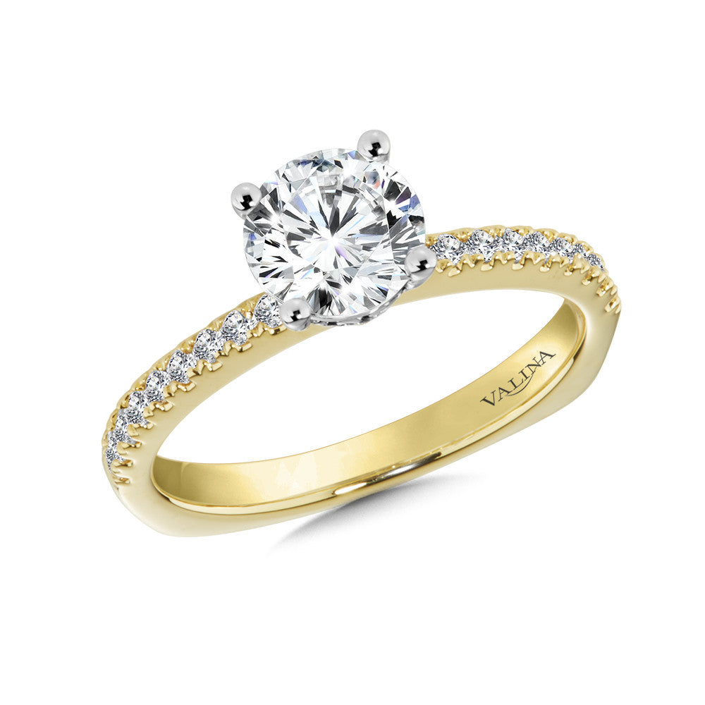 Diamond Semi-Mount Ring