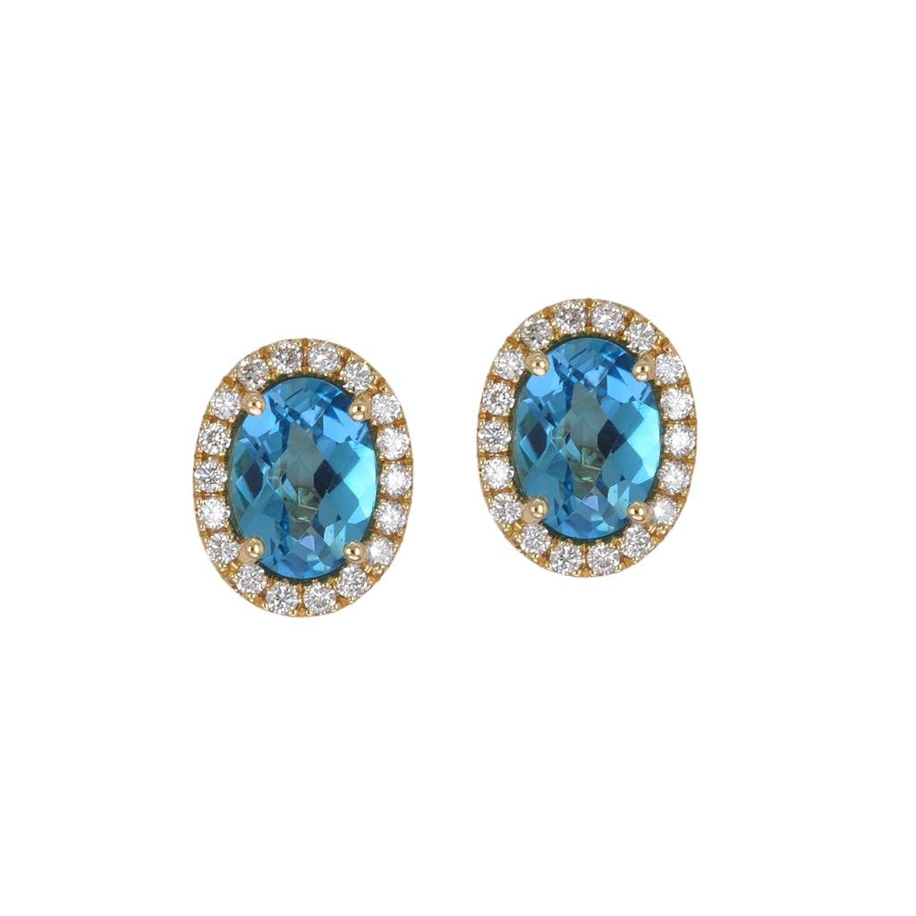 Colored Stone Earring