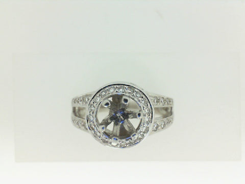 Diamond Semi-Mount Ring